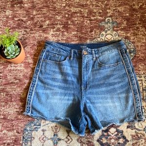 Time And Tru High Rise Jean Shorts